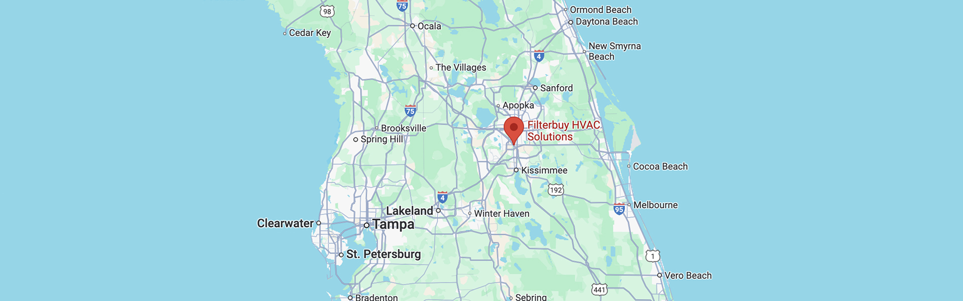 Filterbuy HVAC Solutions Orlando, Florida map